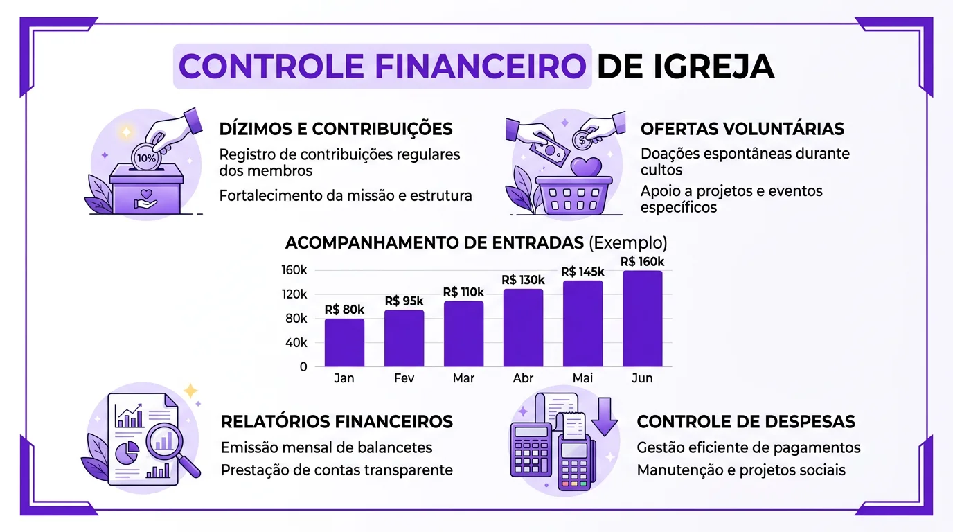 Como Controlar o Dízimo da Igreja de Forma Simples e Segura