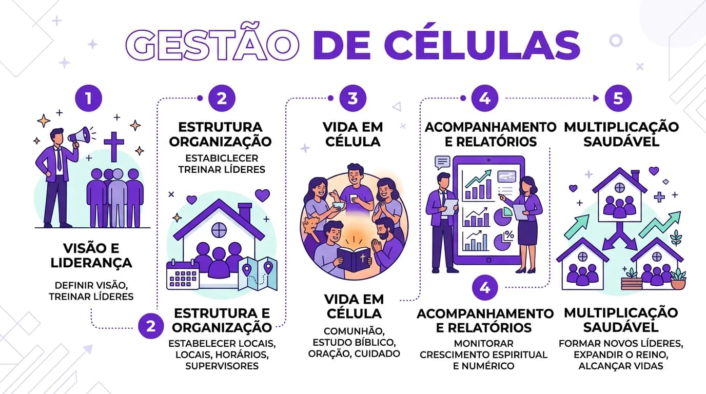 Como Fazer Gestão de Células na Igreja: Guia Completo para Líderes