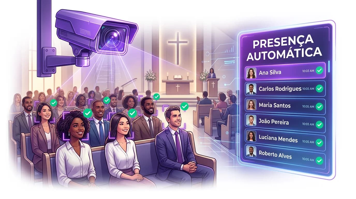 Reconhecimento Facial para Igrejas: Como Funciona e Por Que Usar