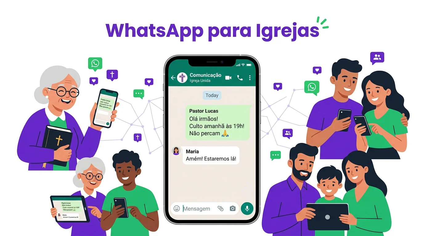 WhatsApp para Igrejas: Guia Completo de Comunicação com Membros